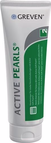 Greven Active Pearls huidreinigingsproduct, tube van 250 ml, van het merk Greven. Greven Active Pearls huidreiniger voor zwaar vervuilde huid, uit de categorie Handen en Huid, Reiniging en Bescherming, artikelnummer 9000473465