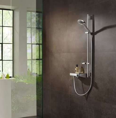 Detailbild 4074262 Hansgrohe Brauseset RAINDANCE SELECT S 120 3jet P DN 15 900 mm Brausestange chrom