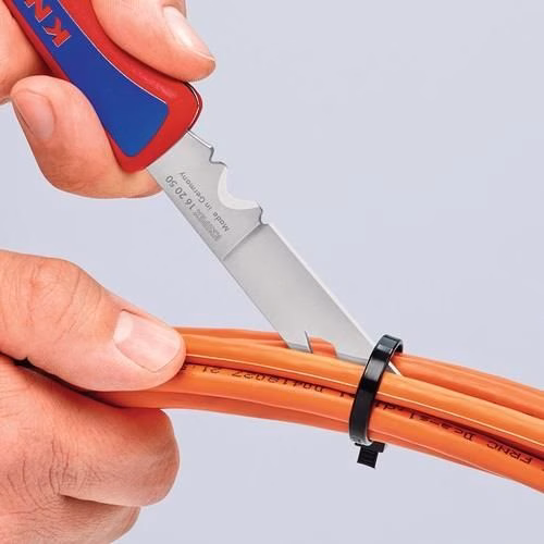 Detailbild 4056089 Elektrikerklappmesser Länge 120mm Klinge klappbar SB KNIPEX