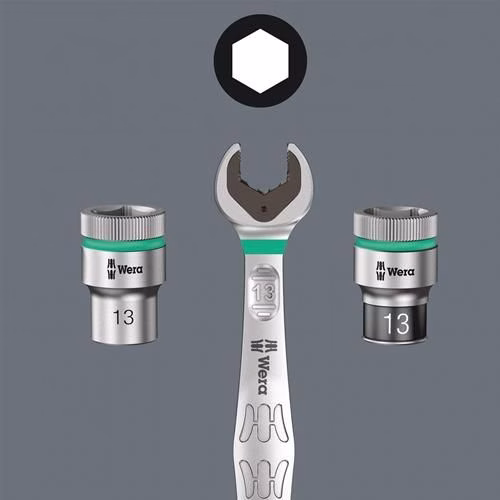 Detailbild 4044347 Steckschlüsseleinsatz 8790 B Impaktor Deep 3/8 Zoll 10mm Länge 63mm WERA