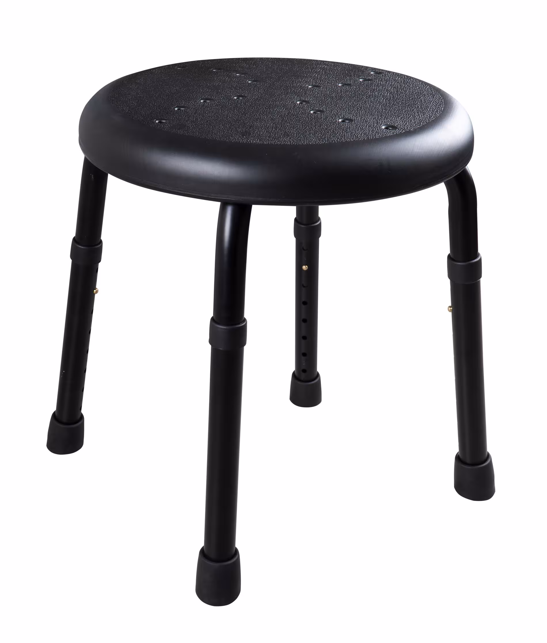 Bad-Hocker Go, schwarz, höhenverstellbar aus der Kategorie Hocker, Stühle, Schemel mit der Artikelnummer A170110