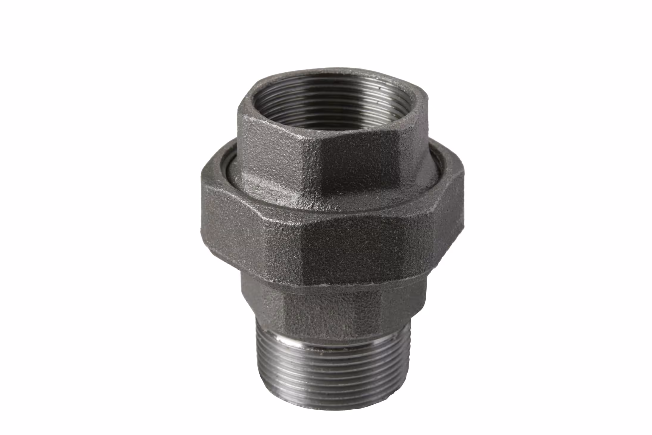 flachdichtend Verschraubung Nr.331 innen/außen 1/2" aus Temperguss, schwarz aus der Kategorie Tempergußfittings mit der GTIN 8435049341876 Atusa Temperguss Verschraubung Nr. 331 von der Marke Atusa aus der Kategorie Tempergußfittings