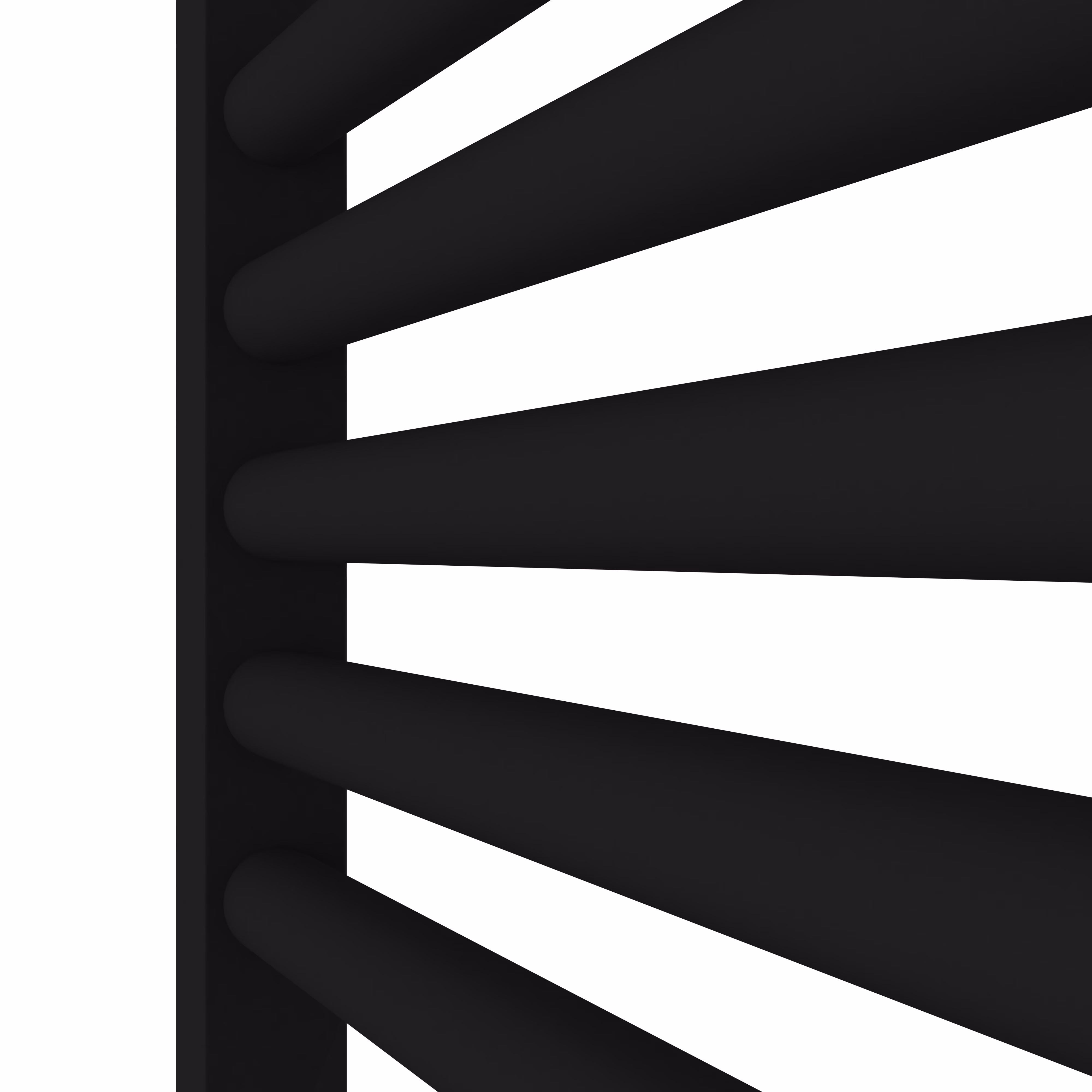 MERT Badheizkörper Comfort M, schwarz gerade, 500x1200mm