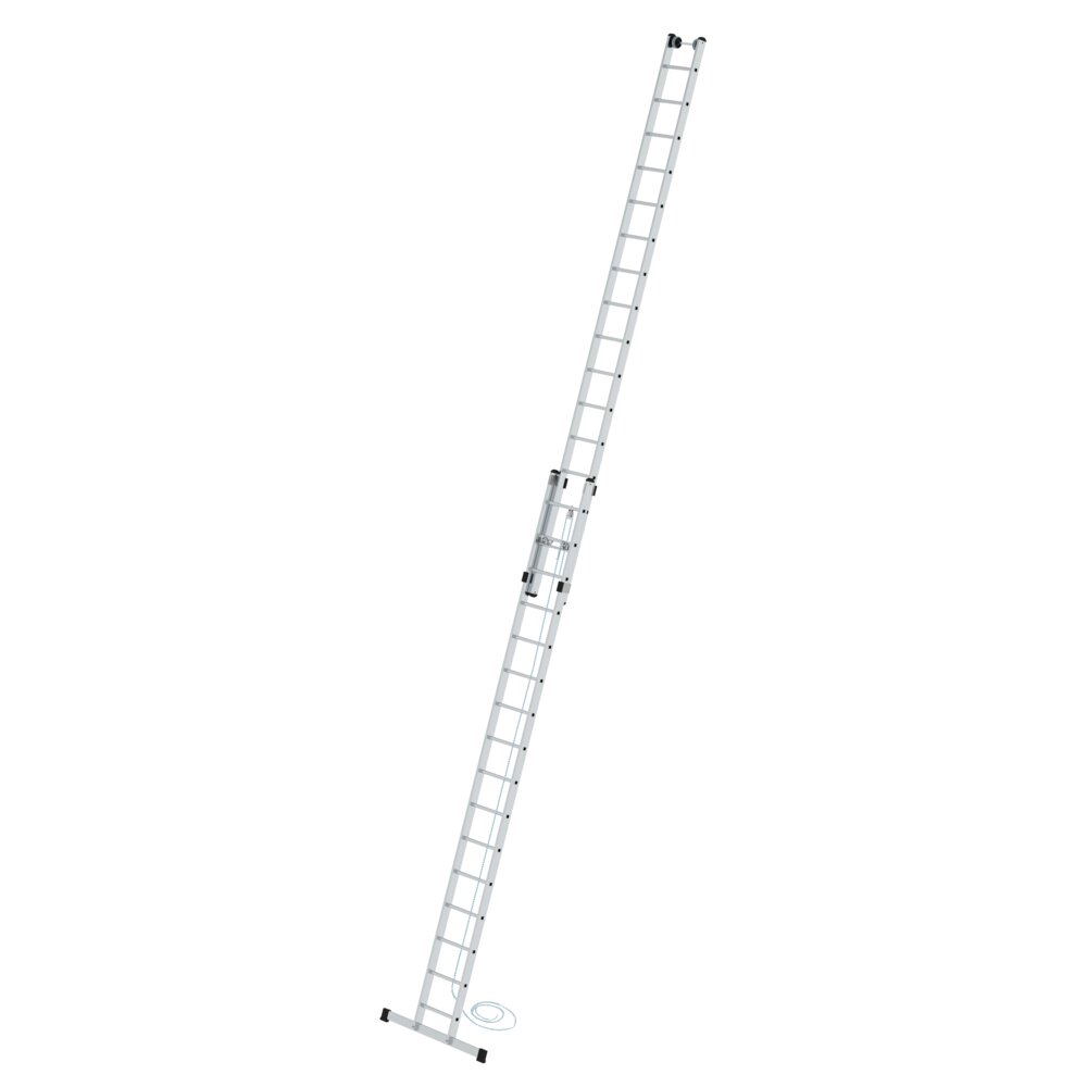 Munk 2-delige touwladder met standaardtraverse, 2x16 sporten van Günzburger Steigtechnik Munk 2-delige touwladder met standaard dwarsbalk uit de categorie uitschuifladders, touwladders met artikelnummer 021716