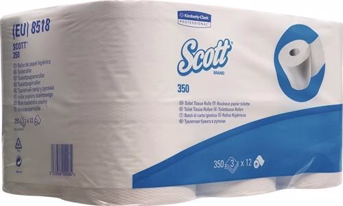 Toilettenpapier Scott 8518 3-lagig,Kleinrollen 36 Rollen à 350 Blatt SCOTT von der Marke Scott Toilettenpapier Scott 8518 3-lagig,Kleinrollen 36 Rollen à 350 Blatt SCOTT aus der Kategorie Toilettenpapier mit der Teilenummer 9000469366