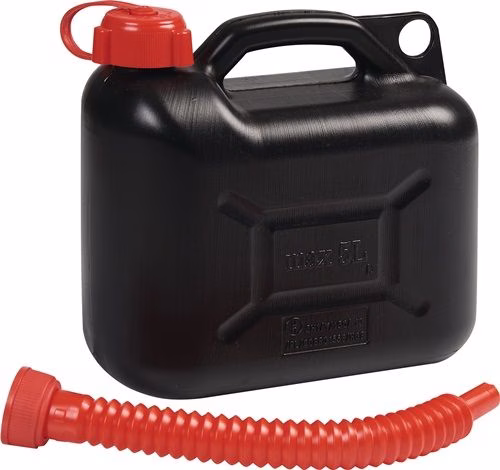 Transportkraftstoffkanister 5 l schwarz HD-PE L265xB135xH270mm NOW von der Marke Now Transportkraftstoffkanister NOW aus der Kategorie Fässer, Kanister, Flaschen mit der Teilenummer 4000819002