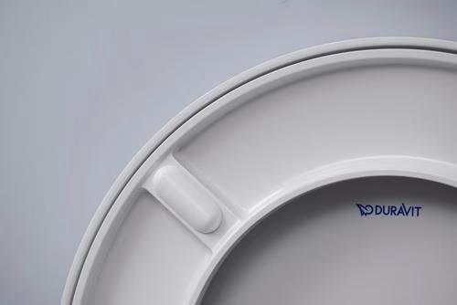 Duravit Wand-WC Set 540 mm D-Neo Weiß, Tiefspüler rimless, WC-Sitz mit Absenkautomatik, inklusive Durafix