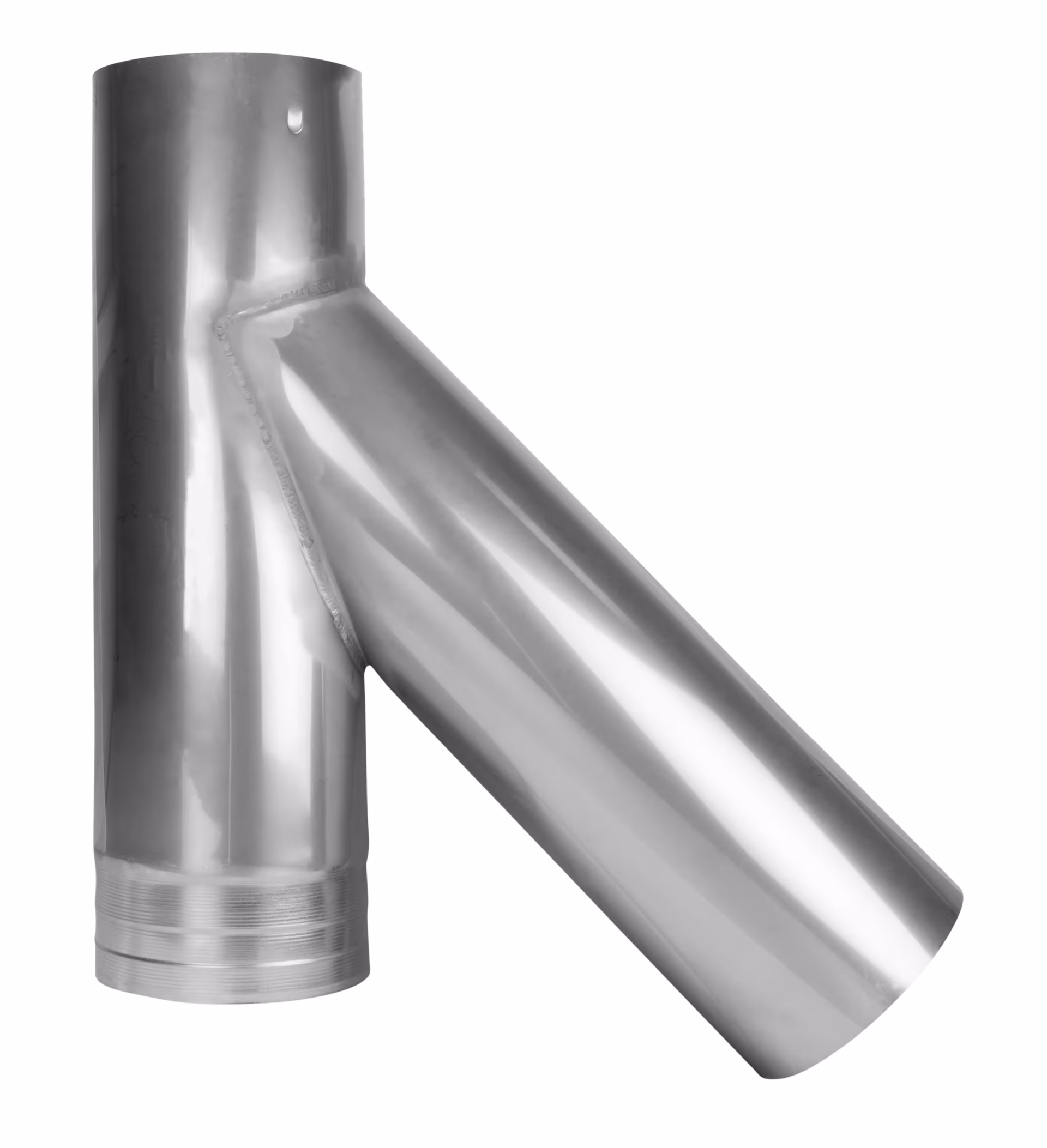 Einwandiger EW-D Feuerungsanschluss 45° D500, BL= 940 mm aus der Kategorie Edelstahl Abgassystem einwandig mit der Artikelnr. 670580