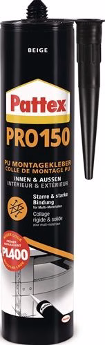 Montagekleber PU PRO150 beige 495 g PATTEX von der Marke Montagekleber PU PRO150 beige 495 g PATTEX aus der Kategorie Montagekleber mit der Teilenummer 4000353522