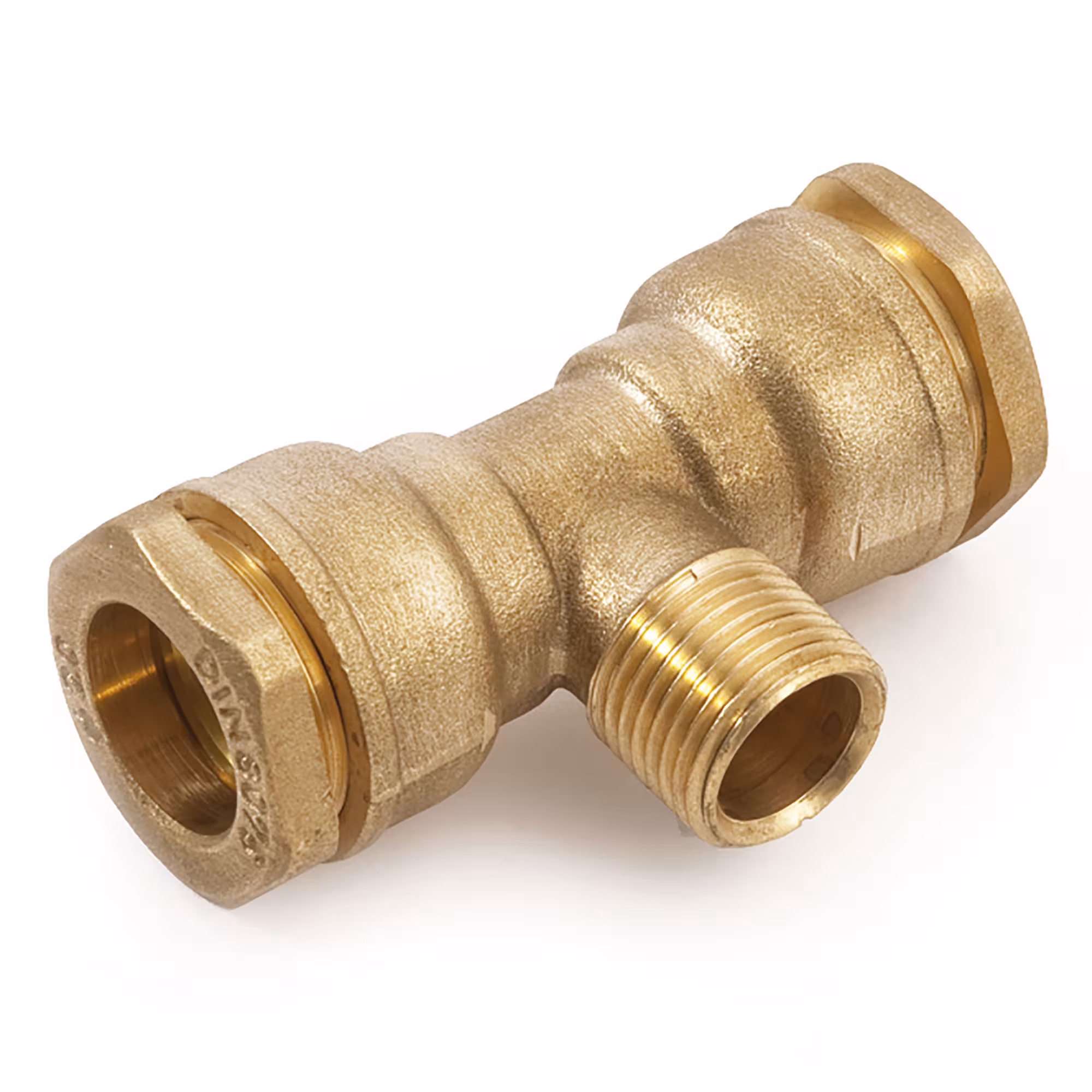 Messing T-Stücke mit Übergang von PE-Rohr auf AG Typ Größe: 25 mm aus der Kategorie PE Rohr Messing Fittings mit der Artikelnr. 480011H250525A