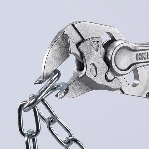 Zangenschlüssel XS Länge 100 mm Spannweite 21 mm verchromt aufgeprägte raue Oberfläche KNIPEX