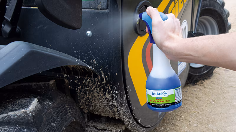 TecLine Super-Kraftreiniger -Konzentrat- 5 l Kanister Rad, Leichtmetallfelge, Speiche, Reifen, Person