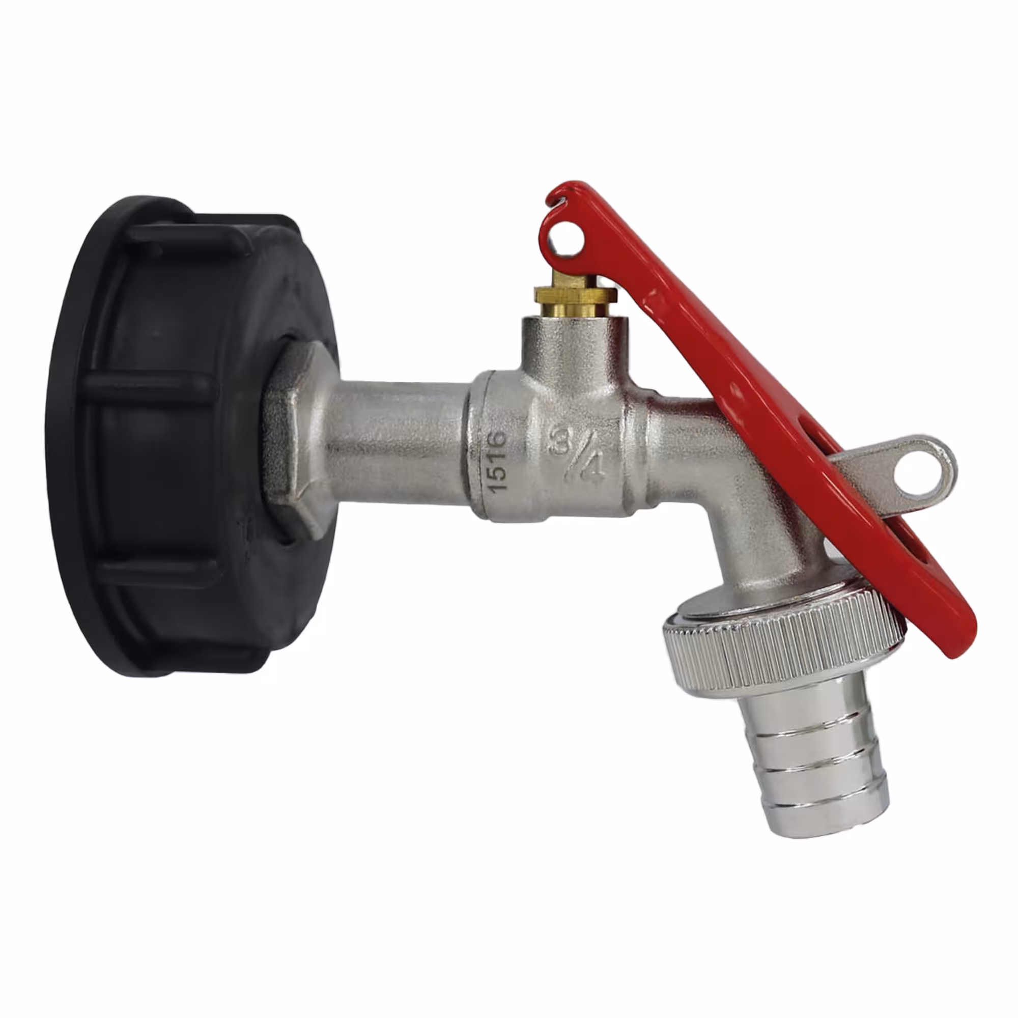 IBC-Adapter mit abschliessbarem Kugelauslaufventil von Puteus IBC-Adapter mit abschliessbarem Kugelauslaufventil aus der Kategorie IBC Tanksystem