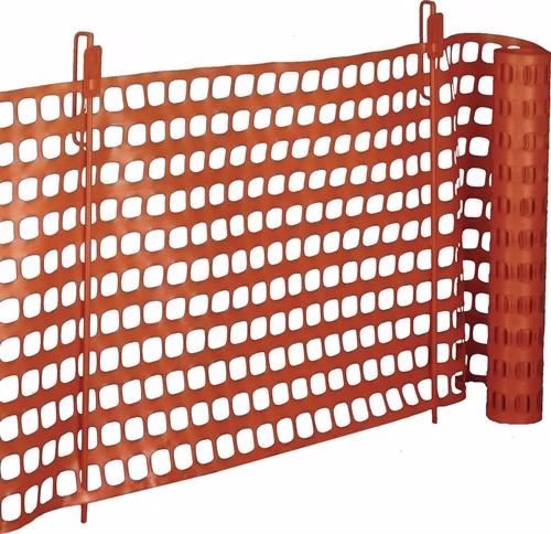 Fangzaun Thermoplast Länge 50 m Höhe 1 m verkehrsorange 6 kg WEMAS aus der Kategorie Absperrungen und Baustellenabsicherung mit der Teilenummer 4000818488