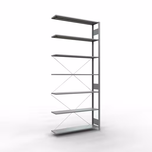 Stecksystem Anbauregal 3000x1300x300 mm, Typ 150 kg, verzinkt von der Marke Schulte Lagertechnik Stecksystem Anbauregal 3000x1300x300 mm, Typ 150 kg, verzinkt aus der Kategorie Anbauregal mit der Artikelnummer 12737-130