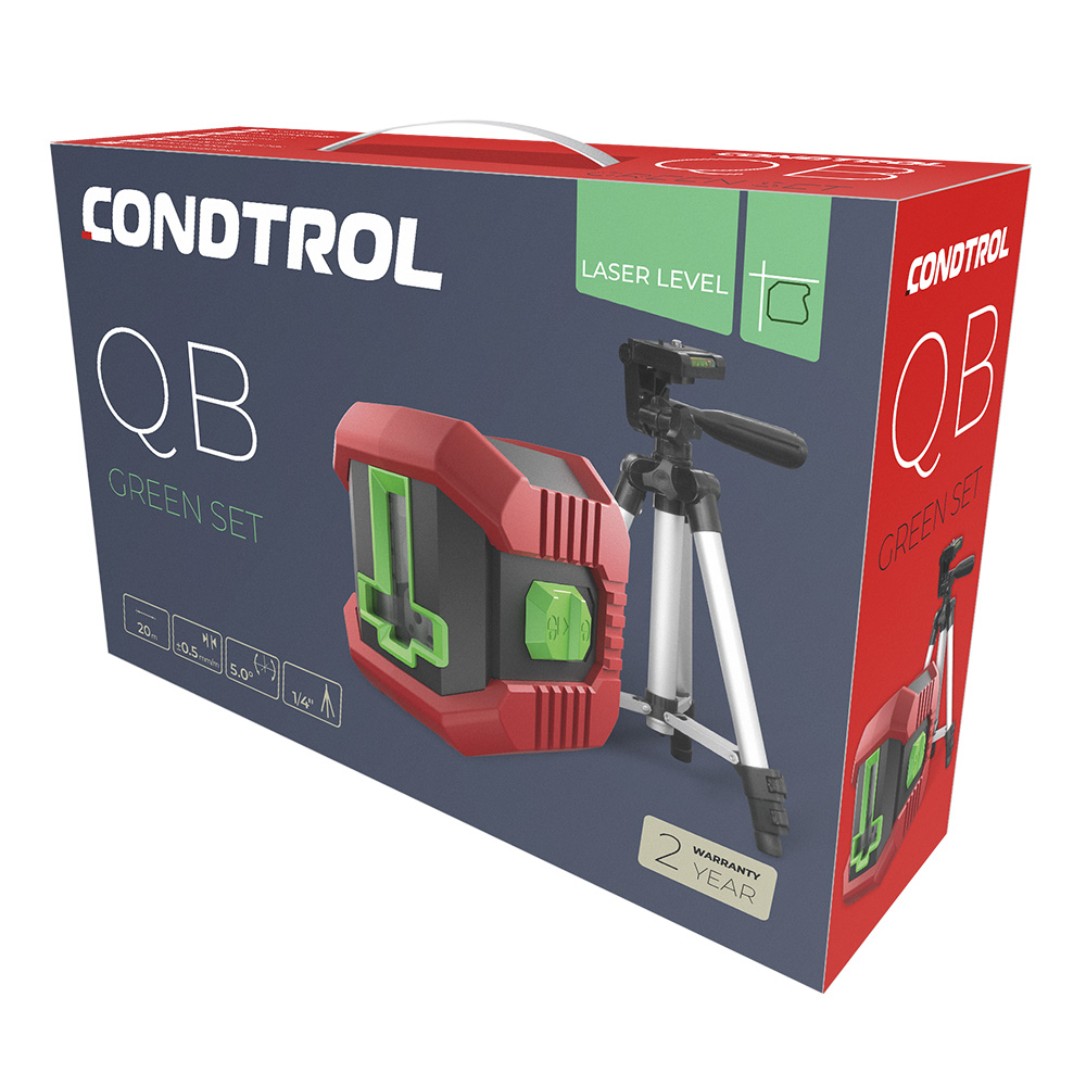 Ohne Text 847827 Kreuzlinienlaser QB Green Set