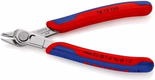 Detailbild 4052304 Elektronische zijsnijtang Super-Knips® INOX, lengte 125 mm, vorm 1, afschuining nee, gepolijst, KNIPEX
