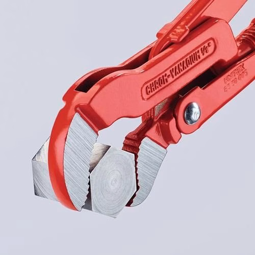 Rohrzange DIN 5234 Gesamt-Länge 320mm Spannweite 0-42mm für Rohre 1 Zoll KNIPEX