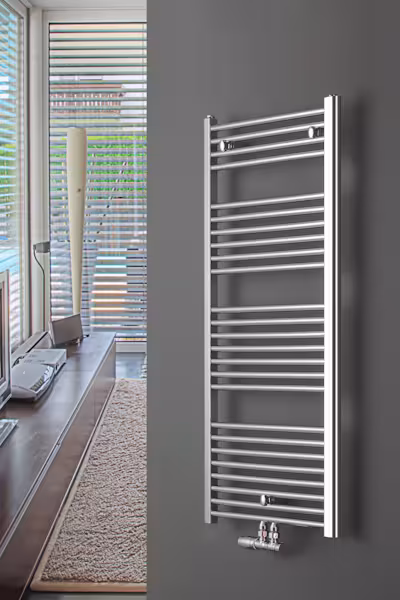 Badheizkörper C1 916 mm x 450 mm 230 Watt Mittenanschluss Chrom von der Marke Ximax Ximax Badheizkörper C1 Mittenanschluss Chrom Typ Größe: 916x450 mm aus der Kategorie Bad-Heizkörper mit der Artikelnr. 10065