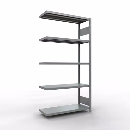 Anbauregal, Fachbodenregal Stecksystem MULTIplus330, 2000 x 1000 x 400 mm (HxBxT), 5 Fachböden, Längenriegel, verzinkt von der Marke Schulte Lagertechnik Anbauregal, Fachbodenregal Stecksystem MULTIplus330, 2000 x 1000 x 400 mm (HxBxT), 5 Fachböden, Längenriegel, verzinkt aus der Kategorie Anbauregal mit der Artikelnummer 13945-LR