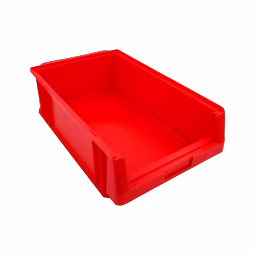 Sichtlagerkasten, TxBxH 150x315x500 mm, rot, Polypropylen von der Marke Schulte Lagertechnik Sichtlagerkasten, TxBxH 150x315x500 mm, rot, Polypropylen aus der Kategorie Kleinteilelagerung mit der Artikelnummer 20206