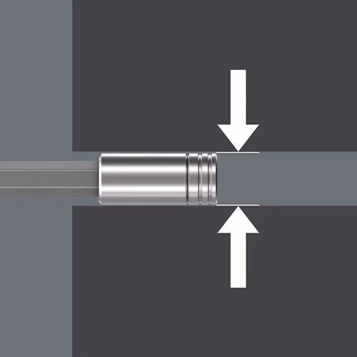 Magazinbithalter Kraftform Kompakt 27 XL Universal 1 7-teilig Kreuzschlitz PH / PZD / TORX®) WERA