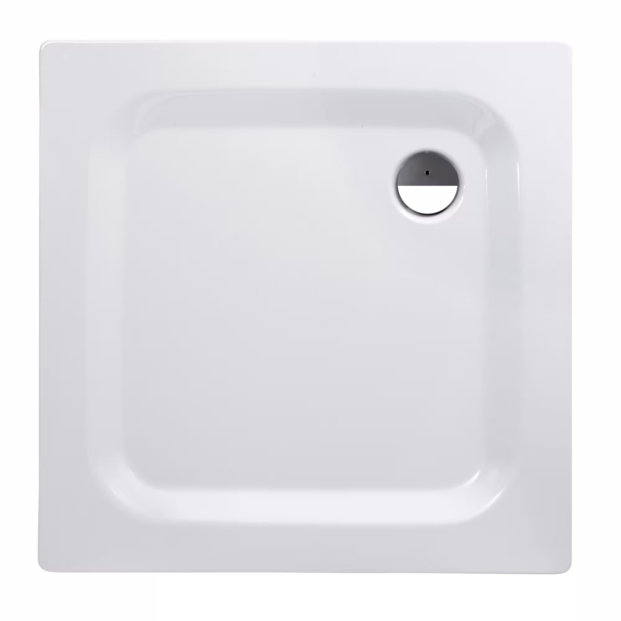 Flach-Duschwannen aus Stahl Typ Größe: 100 x 100 x 2,5 cm rechteckig aus der Kategorie Stahl-Emaille Duschwannen mit der Artikelnr. 1999591