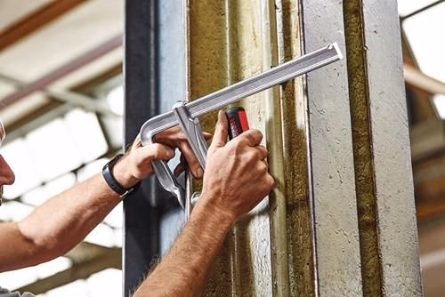 Detailbild 4011774 Ganzstahlschraubzwinge GZ-KG Spannweite 250 mm Ausladung 120 mm 2-K-Klappgriff BESSEY