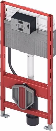 WC-module TECEprofil, inbouwhoogte 1200 mm, met Uni-reservoir uit de categorie inbouwreservoirs met artikelnummer 6000409588