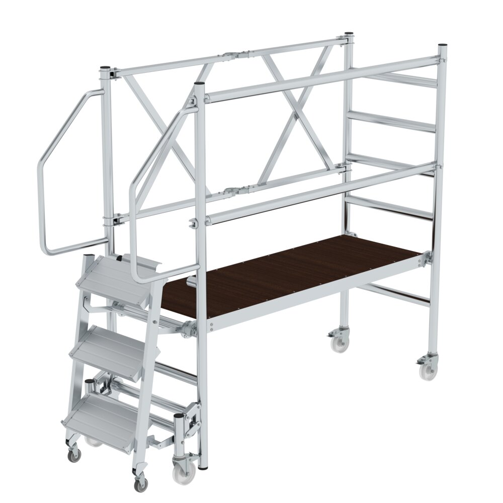 Munk Montageplattform mit Treppenzustieg