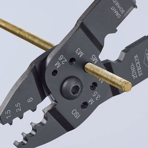Crimpzange Länge 230 mm 0,5- 6 (AWG 20 - 10) mm² KNIPEX