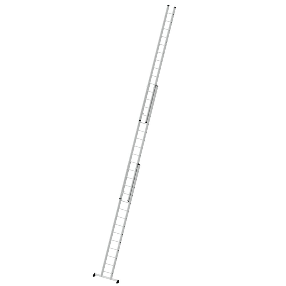 Munk Sprossen-Schiebeleiter 3-teilig mit nivello®-Traverse aus der Kategorie Schiebeleitern, Seilzugleitern mit der Artikelnr. 020614
