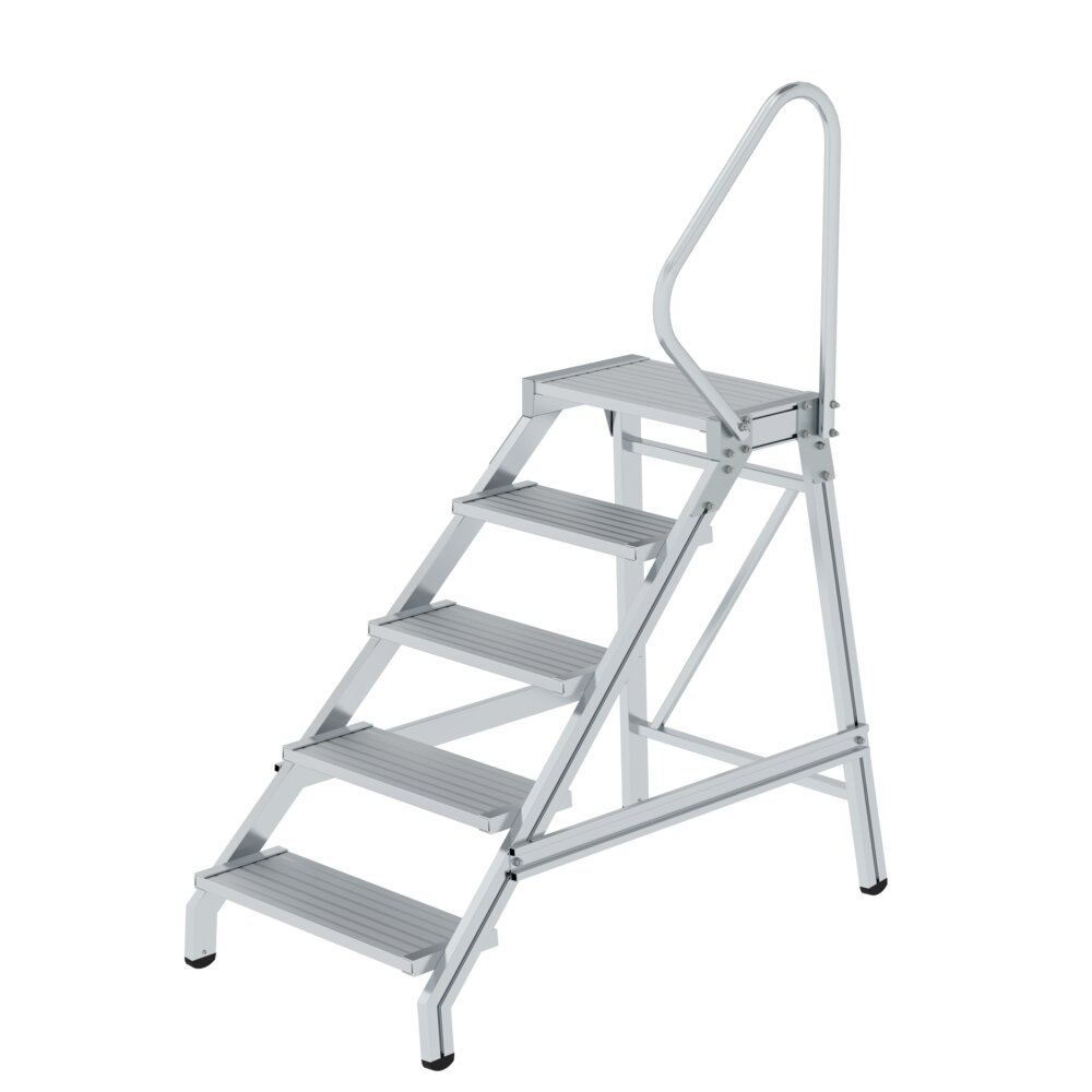 Munk Montagetritt mit Handlauf 5 Stufen von Günzburger Steigtechnik Munk Montagetritt mit Handlauf aus der Kategorie Tritte mit der Artikelnr. 050181