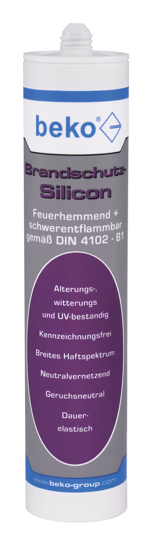 Brandschutz-Silicon 310 ml grau aus der Kategorie Silikon mit der Artikelnr. 228 03