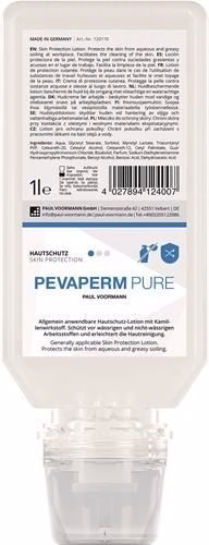 Huidbeschermend product Pevaperm PURE 1 l ongeparfumeerde zachte fles PAUL VOORMANN van het merk Paul Voormann Huidbeschermend product Pevaperm PURE ongeparfumeerd PAUL VOORMANN uit de categorie Handen en Huid, Reiniging en Bescherming met artikelnummer 9000473251