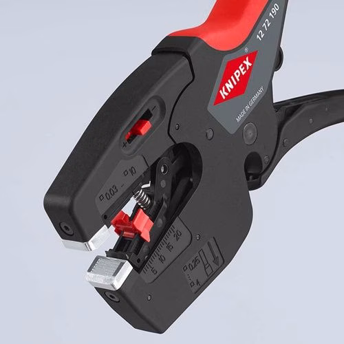 Detailbild 4113036 Abisolier- und Crimpzange Länge 190 mm 0,03 - 10 mm² (AWG 32 - 8) KNIPEX