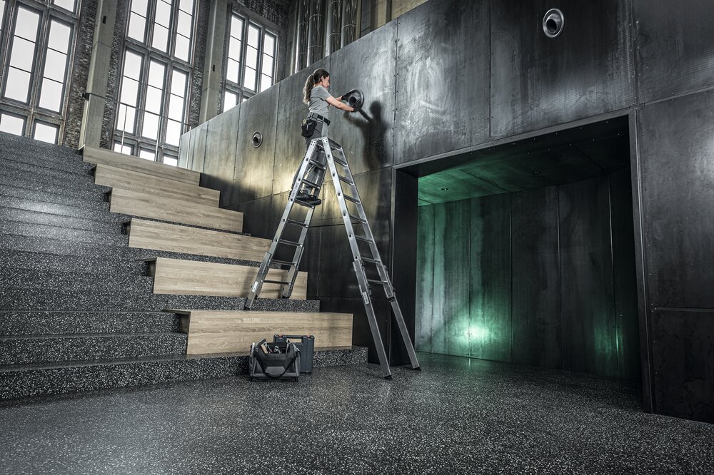 Munk Stufen-Stehleiter treppengängig 2x5 Stufen