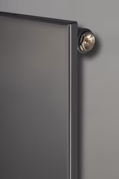 Raumheizkörper P1 Plan 1800 mm x 445 mm 670 Watt Mittenanschluss Anthrazit RAL 7016 von der Marke Ximax aus der Kategorie Heizkörper