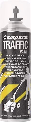 12 Stück - Bodenmarkierspray TRAFFIC PAINT® 500 ml grau AMPERE von der Marke Ampere Bodenmarkierspray TRAFFIC PAINT® 500 ml AMPERE aus der Kategorie Markierungsspray mit der Teilenummer 4000349233