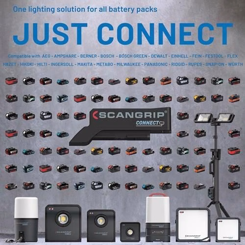 Akku-Adapter SMART CONNECTOR für MAKITA SCANGRIP