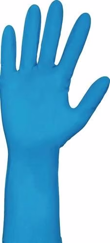 Einweg-Handschuhe HighRisk Pro Größe XL blau PSA III Nitril AMPRI