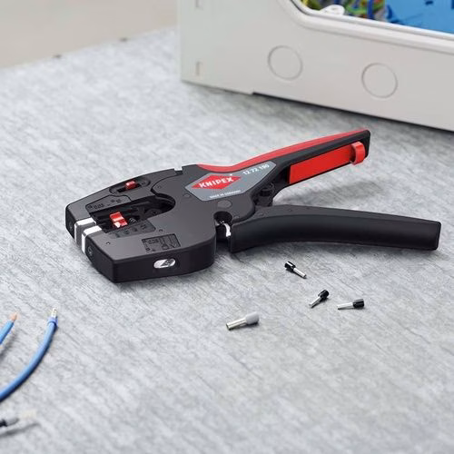 Detailbild 4113031 Abisolier- und Crimpzange Länge 190 mm 0,03 - 10 mm² (AWG 32 - 8) KNIPEX