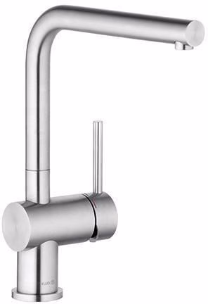 KLUDI L STEEL Spültisch-Einhandmischer Edelstahl gebürstet aus der Kategorie Küchenarmaturen mit der Teilenummer 6000697050