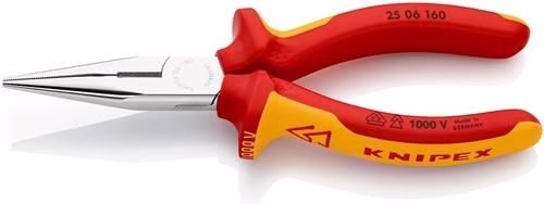 Flachrundzange DIN ISO 5745 Länge 160mm flach/rund gerade Mehrkomponenten-Hülle VDE KNIPEX von Knipex Flachrundzange DIN ISO 5745 Länge 160mm flach/rund gerade Mehrkomponenten-Hülle VDE KNIPEX aus der Kategorie VDE-Zangen mit der Artikelnr. 4000810325