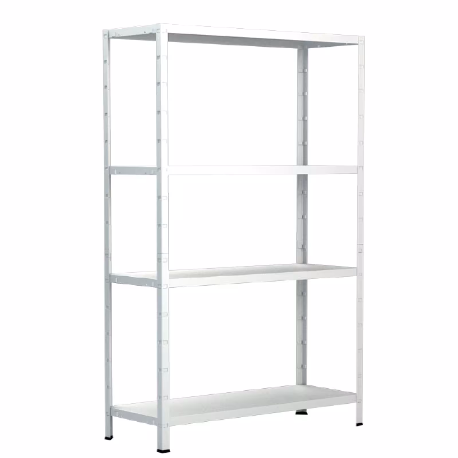 SCHULTE Regalwelt Steckregal, 4 Fachböden, 180x90x40 cm (HxBxT), weiß aus der Kategorie Grundregal mit der Artikelnummer R7104-04-04