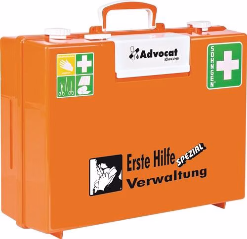 Erste Hilfe Koffer Advocat Verwaltung B400xH300xT150 circa mm orange SÖHNGEN