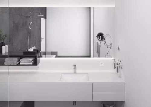 Hansgrohe Einhebel-Waschtischmischer VERNIS Shape 100 ohne Ablaufgarnitur chrom