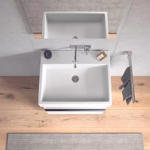 Detailbild 4059772 Duravit C.1 Einhebel-Waschtischmischer, Unterputz Auslauf 225 mm, ohne Zugstange, Chrom Hansgrohe