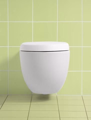 WC-Sitz Subway Scharniere aus Edelstahl, SoftClosing Fu BxTxHmm weiß alpin VILLEROY & BOCH