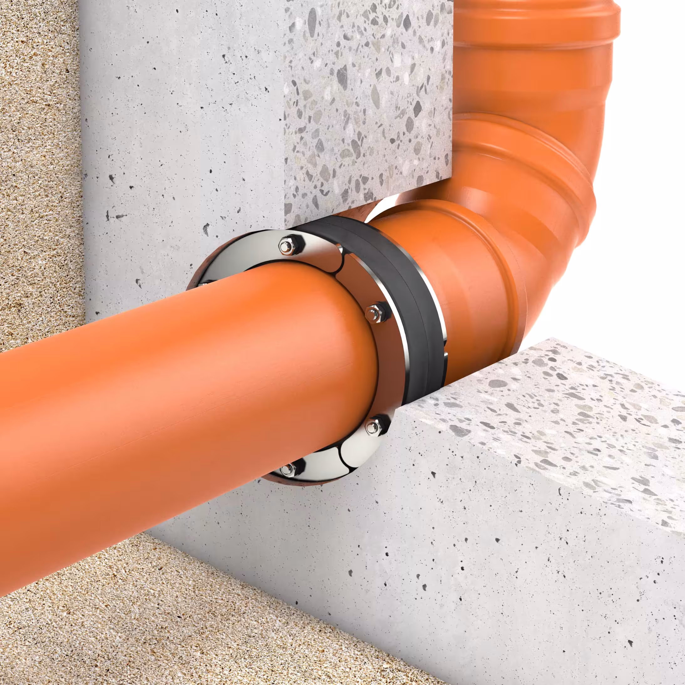 Ring-Raum-Dichtung 20mm RRD125/20/V2A/EPDM, 1 x 63 mm aus der Kategorie Ringraumdichtung mit der GTIN 4251582403963 Ring-Raum-Dichtung 20mm von der Marke UGA System-Technik aus der Kategorie Ringraumdichtung